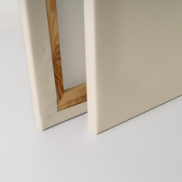 Keilrahmen mit Holzrahmen und Leinwand