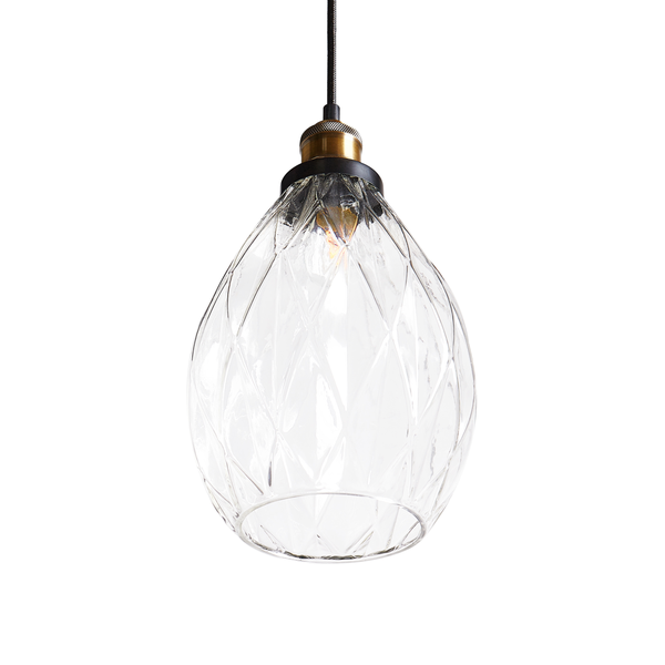 Hängeleuchte COOSA Glas Transparent