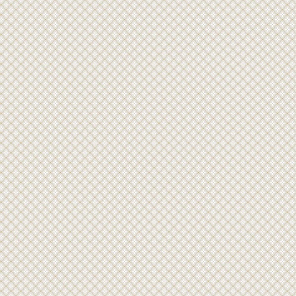 Borastapeter Tapete Blumenmuster Beige - 53 cm x 10.05 m - 662686