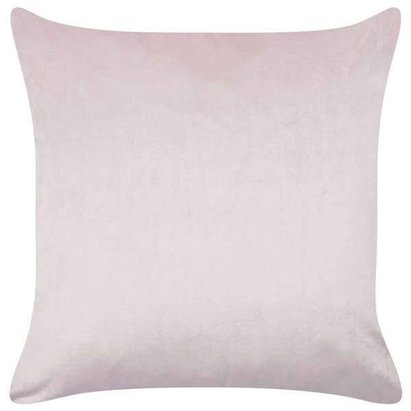 Dekokissen 2er Set IBERIS Samtstoff 45 x 45 cm Rosa