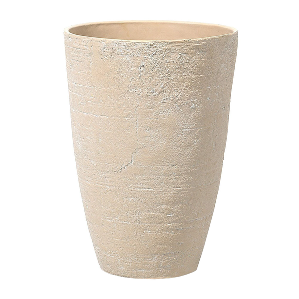 Set mit 2 Blumentöpfen CAMIA 43 cm Beige