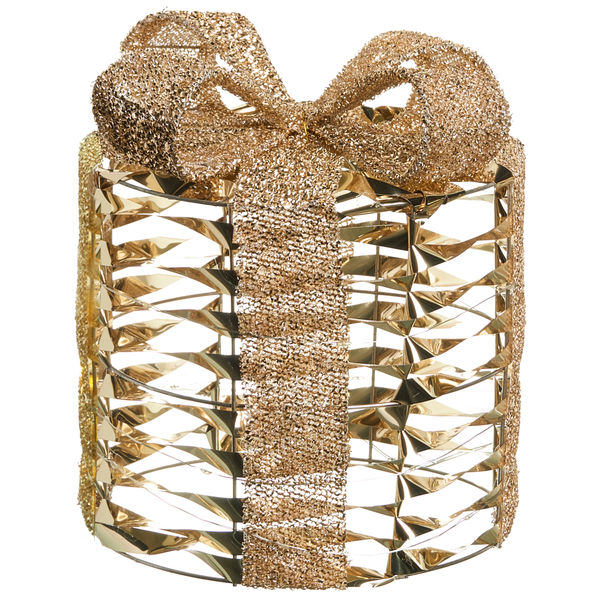 Dekoratives Geschenk mit Schleife