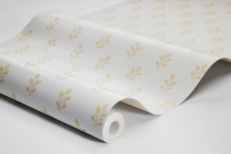 Borastapeter Tapete Blumen Gelb - 53 cm x 10.05 m - 662637