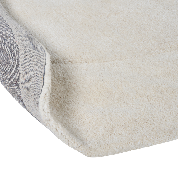 Teppich MITHA Cremeweiß 200 x 300 cm Viskose