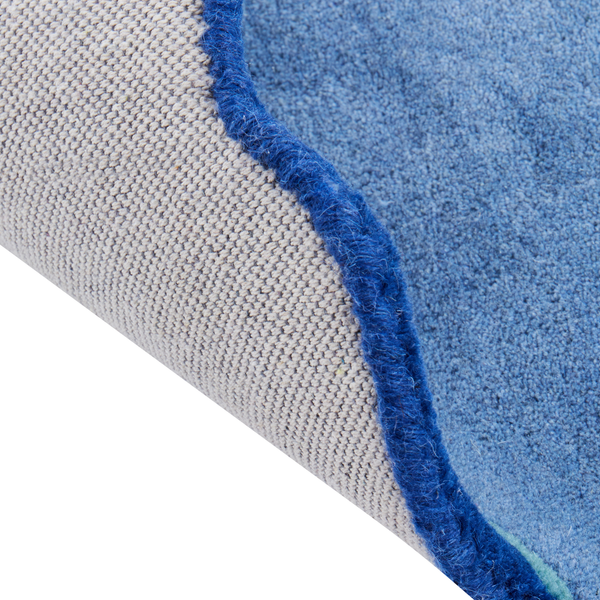 Kinderteppich TREX Blau 100 x 160 cm Wolle