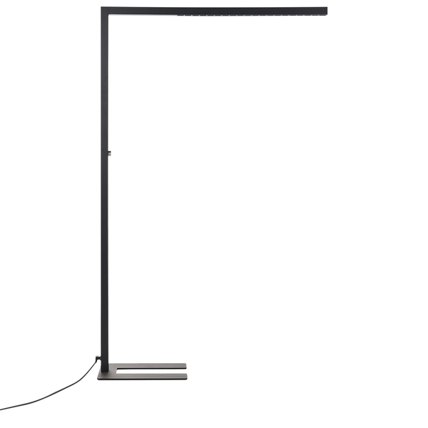 LED Stehlampe SAGITTA mit Dimmer Metall Schwarz