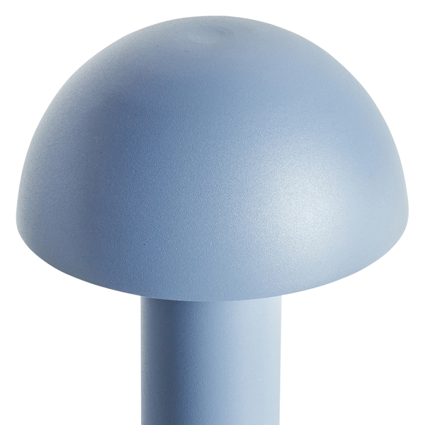 Kabellose LED Tischlampe BOJO mit Dimmer Metall Blau