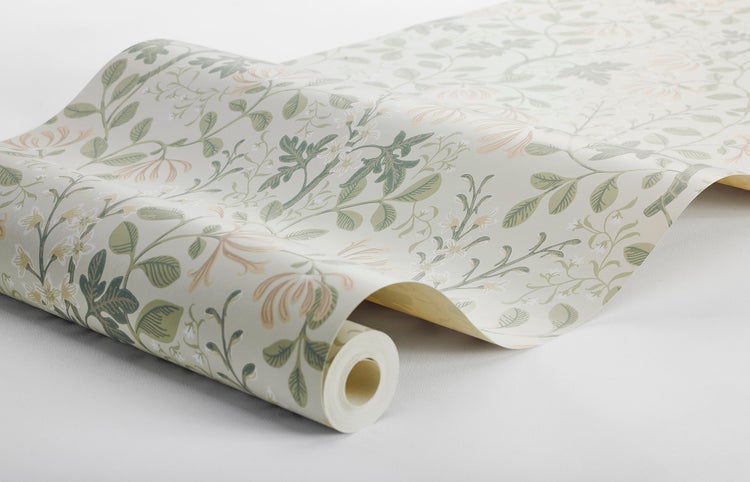 Borastapeter Tapete Blumen Beige - 53 cm x 10.05 m - 662658