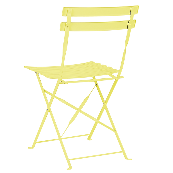 Klappbarer Gartenstuhl aus Metall