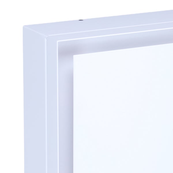 Eckige LED Deckenleuchte mit Rahmen