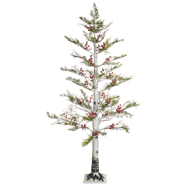 Dekorativer Kunstbaum mit Beeren