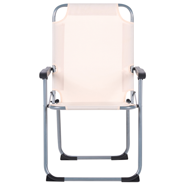 Gartensessel mit Armlehnen und Textilbezug, Rückansicht