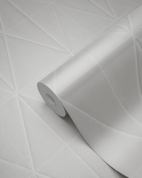 Origin Wallcoverings Tapete grafische Form Grau - 53 cm x 10.05 m - 347233