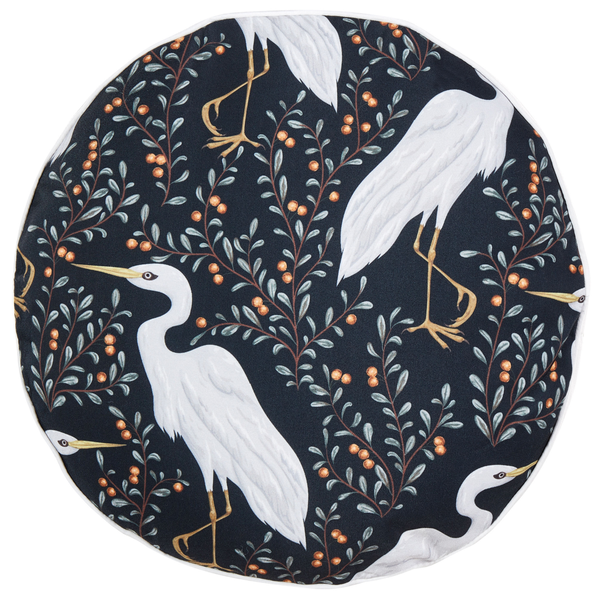 Gartenkissen 2er Set PIANAZZO 40 x 40 cm Schwarz Tiermuster