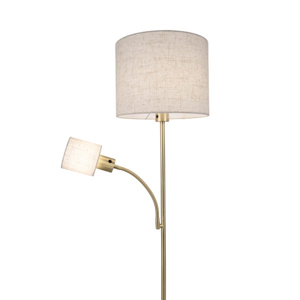 Stehlampe mit Leselampe