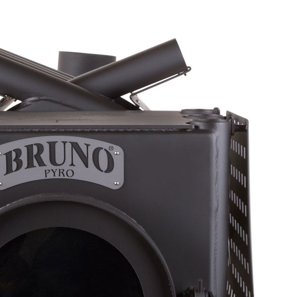 Detailansicht eines Bruno Pyro Holzofens