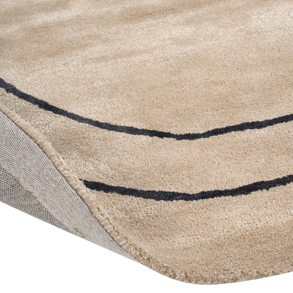 Teppich DIGRI Beige ø 200 cm Viskose