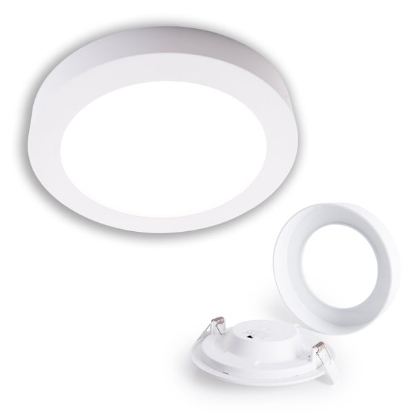 LED-Deckenleuchte zur Einbaumontage