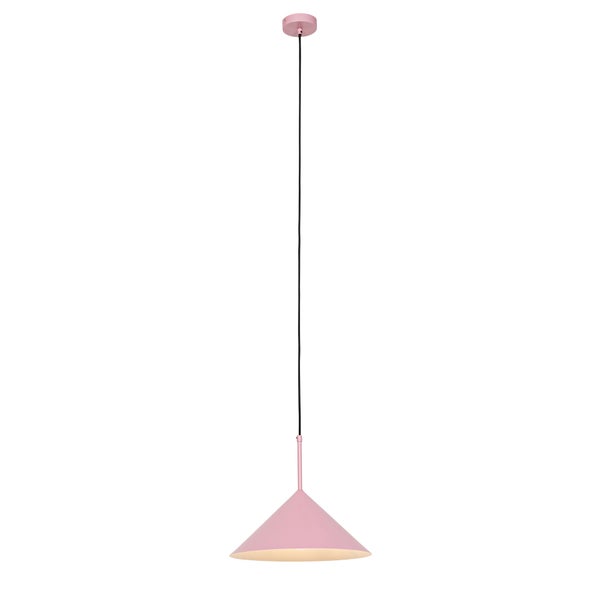 Design Hängelampe Rosa Dreieck - Triangolo