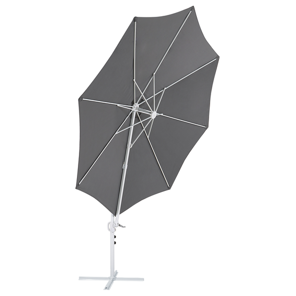 Ampelschirm 295 cm SAVONA II Dunkelgrau