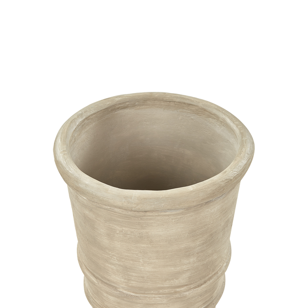 Blumenkübel LILIUM 43 cm Beige