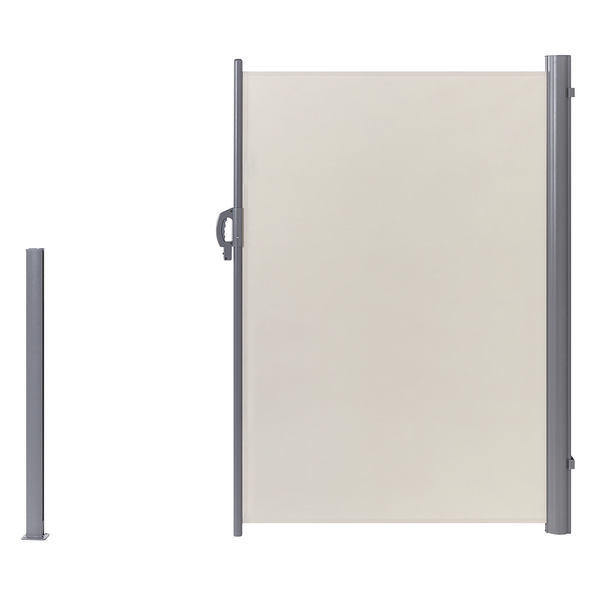 Seitenmarkise DORIO 305 cm 180 cm Beige