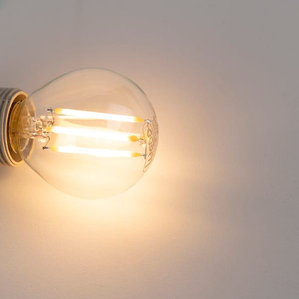E14 dimmbare LED-Filament-Kugellampe 3W 250 lm 2700K