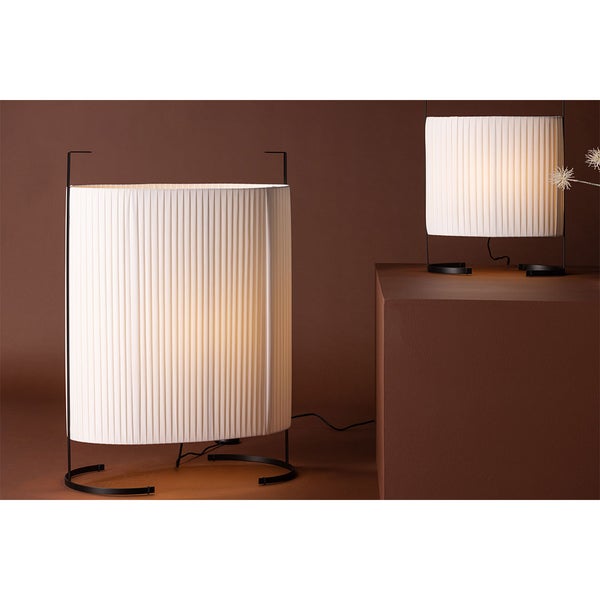 Rennes - Large Beleuchtung Stehlampe 60x30x80cm Beige. 30 X 60 X 80 cm