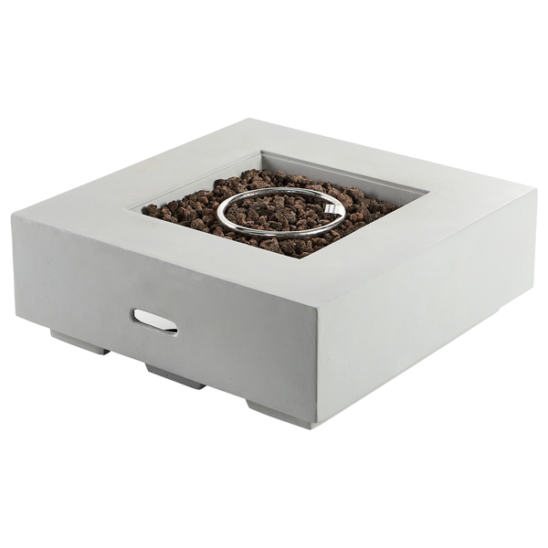 Gas-Feuerstelle HEKLA Beton Hellgrau