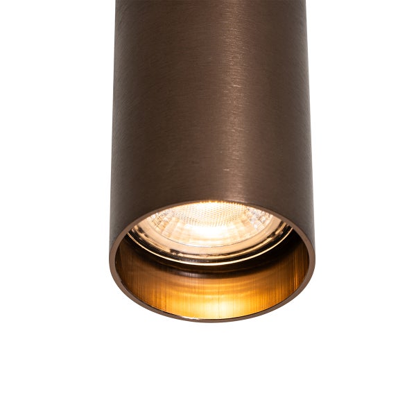 Moderner Strahler dunkelbronze 5,5 cm - Tuba