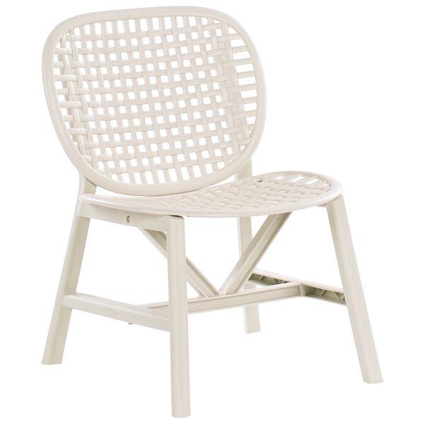 Bistro Set SICELLE Cremeweiß