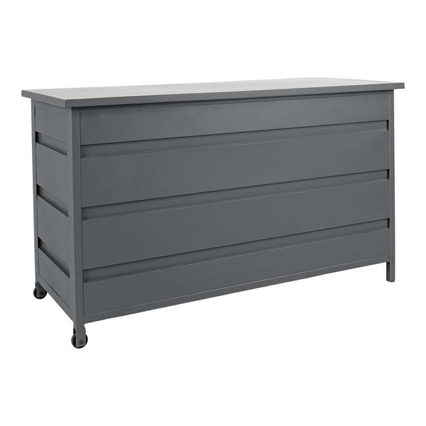 Cassis Kissenbox 650L grau. 160 X 82 X 85 cm