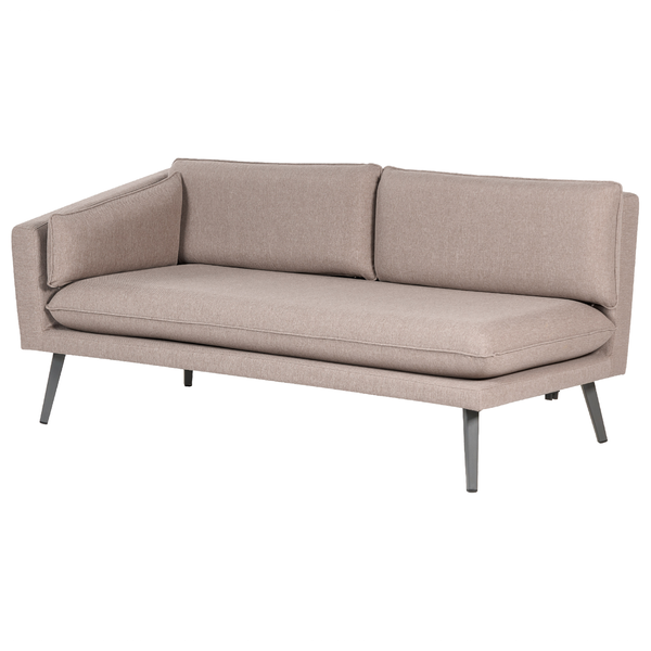 Gartensofa 3-Sitzer LORETELLO rechtsseitig Beige
