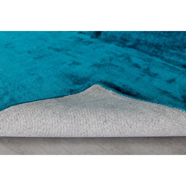 Indra Teppich 242x171cm türkis. 171 X 242 X 1 cm