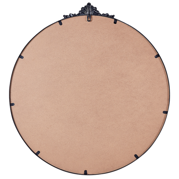 Rückseite Spiegel mit Aufhängung