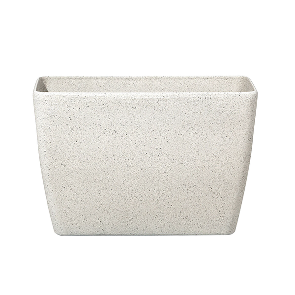 Set mit 2 Blumentöpfen BARIS Stein 60 cm Beige