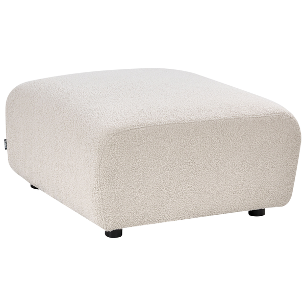 Fußhocker mit Bezug und Füßen
