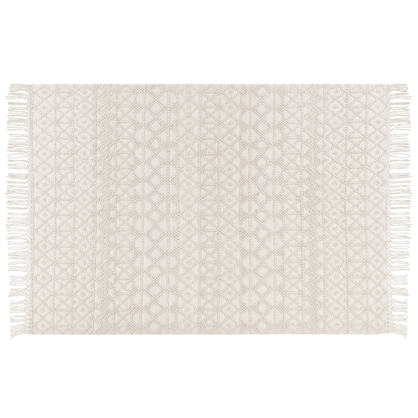 Teppich ALUCRA Hellbeige 160 x 230 cm Wolle