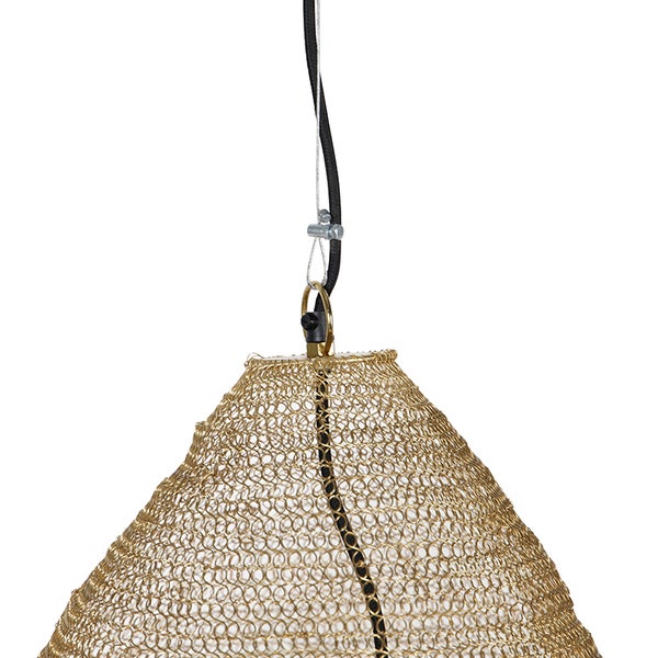 Orientalische Hängelampe Gold 60 cm - Nidum