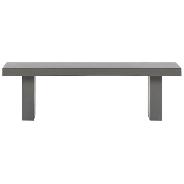 Gartenbank TARANTO 150 cm Beton Grau
