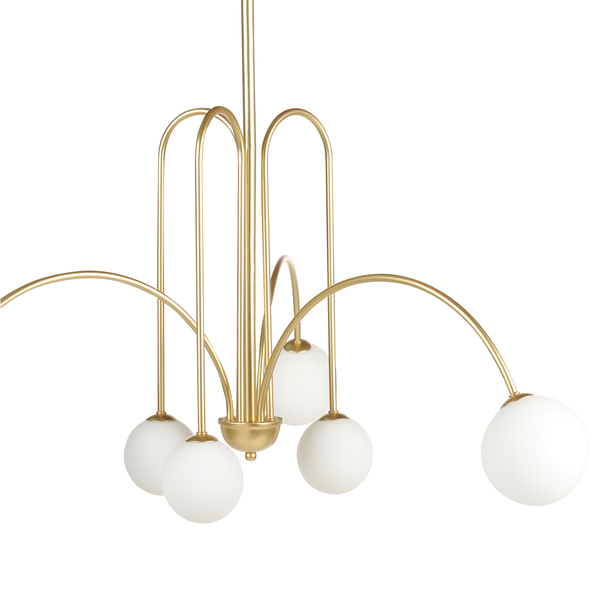 Kronleuchter FORBES Metall Gold