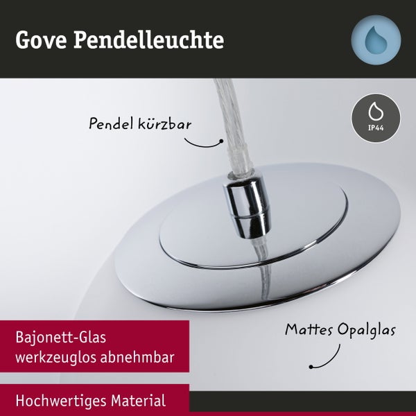 Wandeinbauleuchte im eingebauten Zustand