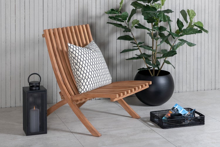 Kenya Loungestuhl Natur. 2er Set