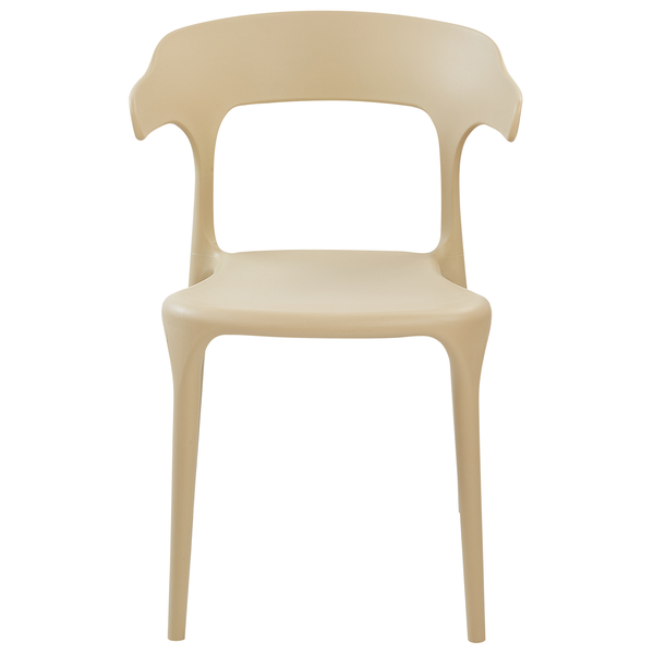 Gartenstuhl 4er Set GUBBIO Sandbeige