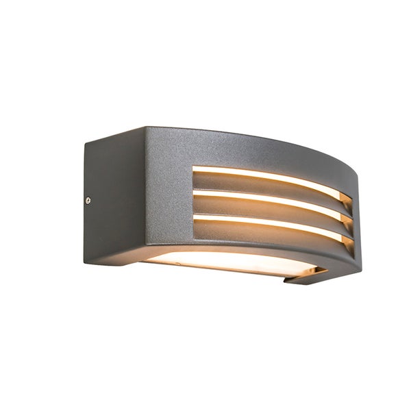 Smarte Wandleuchte Anthrazit IP44 inkl. Wifi P45 - Hurricane 1