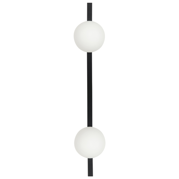 Wandlampe ISABELLA Metall Schwarz