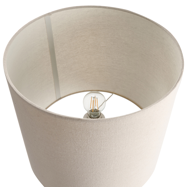 Stehlampe KRIOS Metall Hellbraun