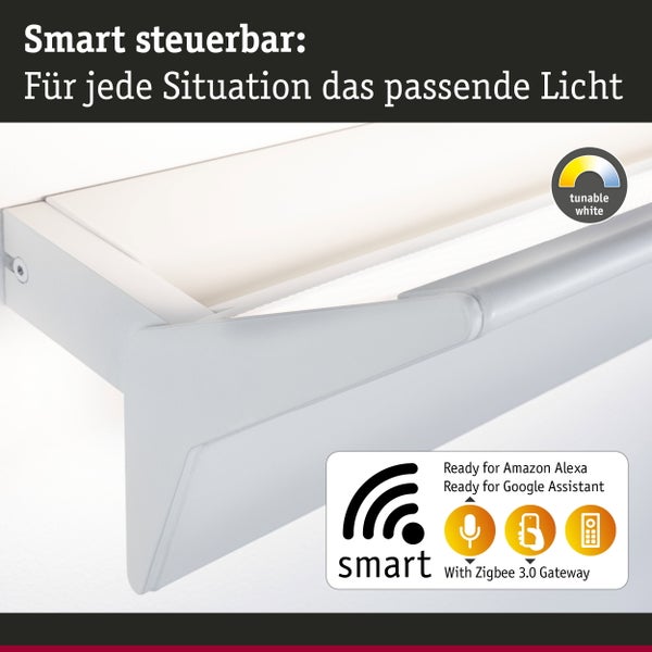 LED-Wandfluter Lucille im Eingangsbereich eines Hauses.