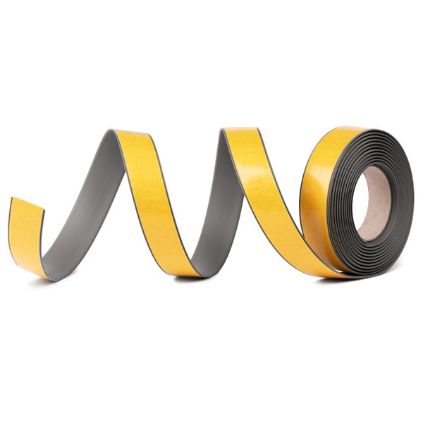 Magnetband mit Klebefläche auf Rolle