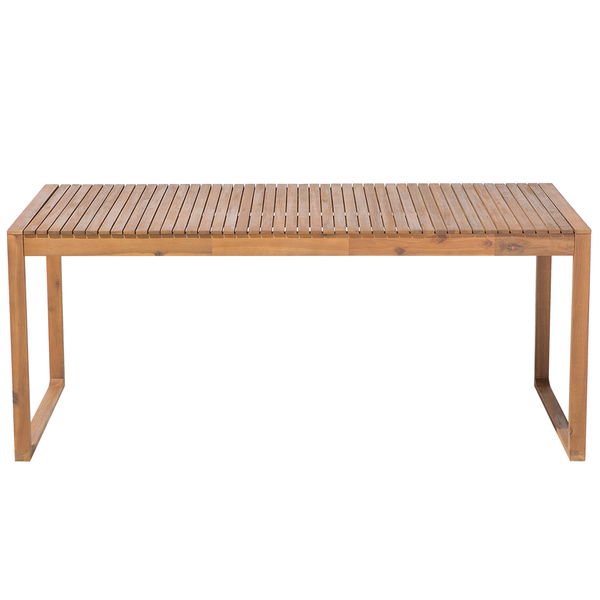 Gartentisch SASSARI 180 cm 90 cm Akazienholz Braun
